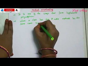 Method overloading in java || 18 ||JAVA COURSE in telugu