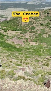 The Capulin Volcano Crater