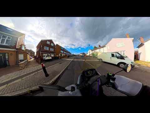 motorcycle rides through London’s streets