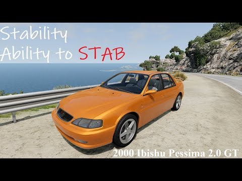 BeamNG.drive (Mod) Freeroam: Italy - 2000 Ibishu Pessima 2.0 GT