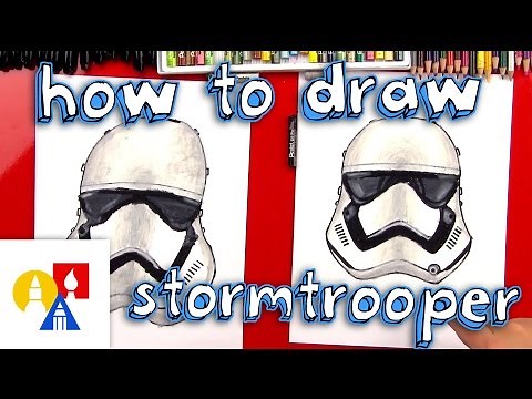How To Draw A First Order Stormtrooper Helmet
