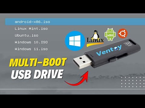 Create a Multi-OS Bootable USB Drive | Boot Multiple ISO Files from One USB