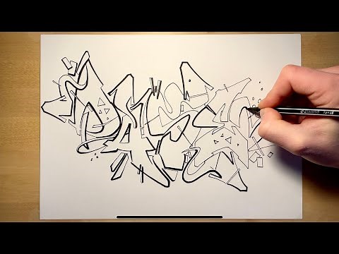 Graffiti WildStyle: HowTo Draw Step By Step