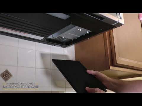 How to change the Grease and Charcoal Filter on your microwave