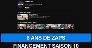 Production des Zaps de Cokaïn.fr pour la saison 10