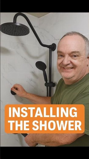 Installing the Shower System! 🛠️🚿 | Final Step Before the Reveal ✨