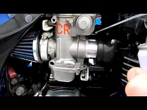 CRキャブ 2次エアー吸い込み発見･･･(-公- ;)ｳｰﾑ