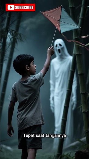 Pocong di pohon bambu