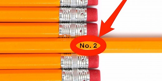 Here's what that 'No. 2' on your pencil actually means