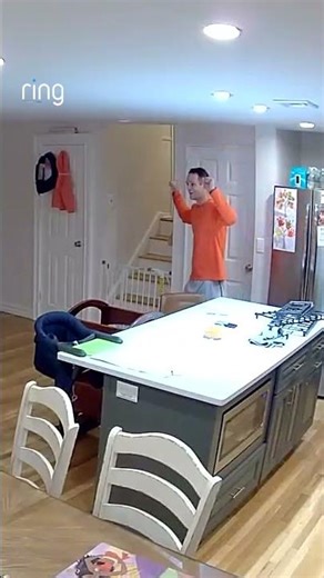 Ring captured huge milestone! Baby Dominic walks across the room for the first time 👶✨