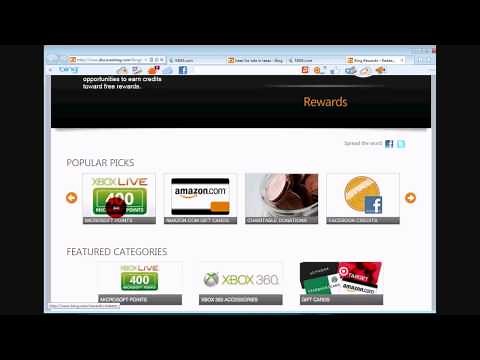 How to get Free Microsoft Points with Bing rewards (Legit)