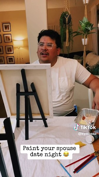 Paint Your Spouse Date Night: Hilarious Couples Painting Challenge