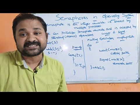 Semaphores in Operating System || Process Synchronization