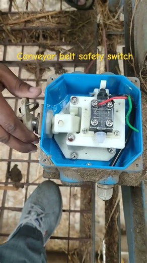 conveyor belt safety switch
