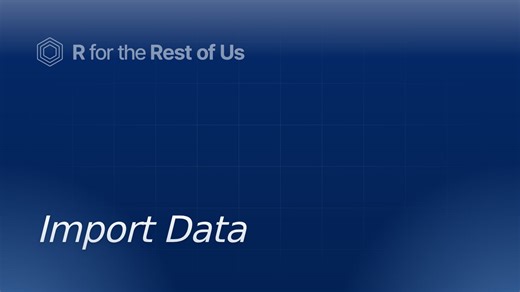 Import Data