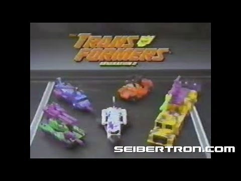 Transformers G2 Aerialbots and Combaticons commercial Generation 2 1994