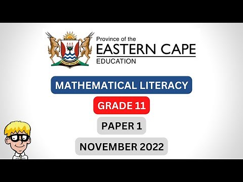 Maths Literacy Grade 11 Exam Paper