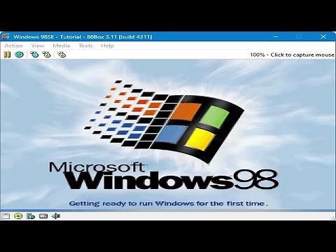 Tutorial: How to install Windows 98 SE on 86Box for gaming!