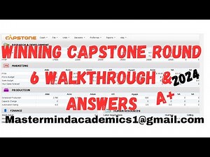 WINNING CAPSIM ROUND 6 WALKTHROUGH & ANSWERS [2026]