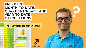 Power BI DAX: Previous Month-to-Date, Quarter-to-Date, and Year-to-Date Calculations