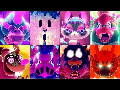 Kirby and the Forgotten Land - All Phantom Bosses (No Damage)