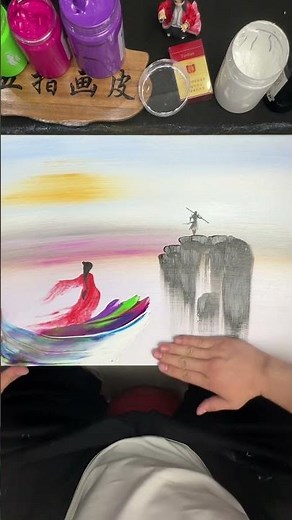 You are not reborn as Monkey King yet. #different drawing# art creation #Zixia and The Monkey King#