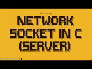 Network Socket in C (Server)