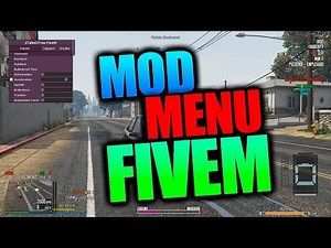 MOD MENU GRATIS Y EXTERNO FUNCIONANDO EN FIVEM | MOD MENU para GTA V ROLPLAY