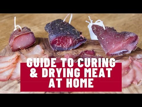 Guide to Drying and Curing Meat at Home in Detail