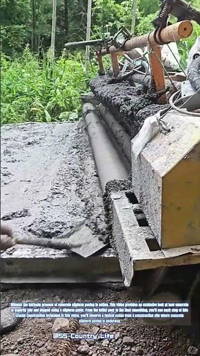 Concrete Construction: The Process of Slipform Paving