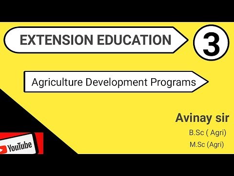 Agriculture Development Programs