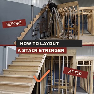 Let's Talk Stairs: Staircases & Stringer Layout! | RR Buildings