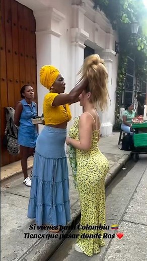Si vienes para Colombia 🇨🇴 tienes que pasar donde Ros ❤️