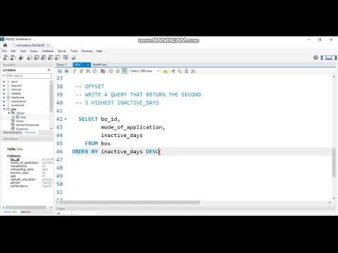 SQL OFFSET clause explained in a simple real life scenario for Beginners.