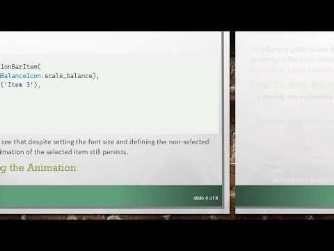 How to Disable Bottom Navigation Bar Animation in Flutter