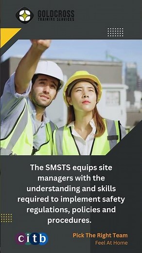 Why the CITB SMSTS Course is Essential for Site Managers | Benefits & Overview #citb #smsts #shorts