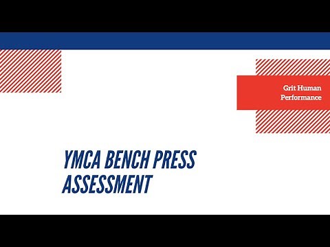 YMCA Bench Press Assessment