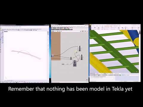 Rhino/Grasshopper to TEKLA Structures