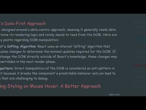 Understanding the classList Methods in React: Are They Safe?