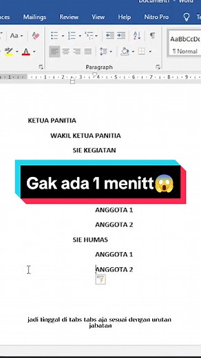 Tips Membuat Bagan Organisasi di Aplikasi Word
