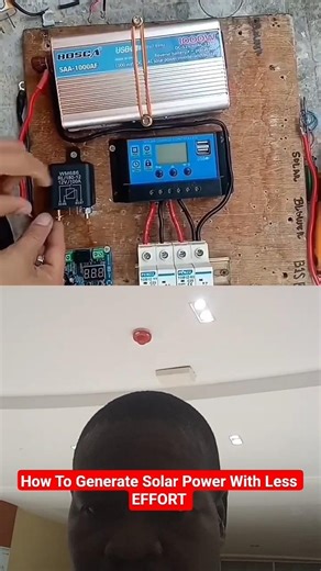 Easy Steps Of Installing Solar and inverter to generate power at home