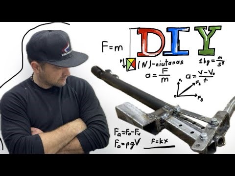 DIY. The hand made special mechanical plug for straightening and expanding pipes.