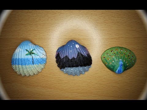 How to Paint on Sea Shells