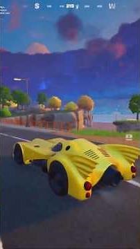 Fortnite Batmobile 1989 Car Body Gameplay!