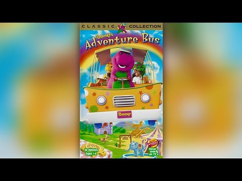 Barney’s Adventure Bus [1997] - 1997 VHS Release