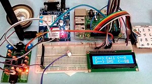 Call and Text using Raspberry Pi and GSM Module