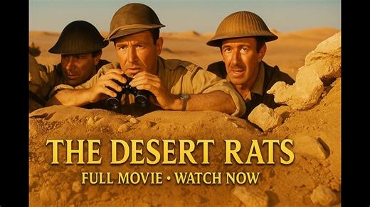 The Desert Rats (1953) – Richard Burton • James Mason | Full Movie