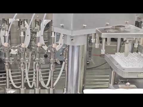 GZA500 prefilled syringe filling and plugging machine