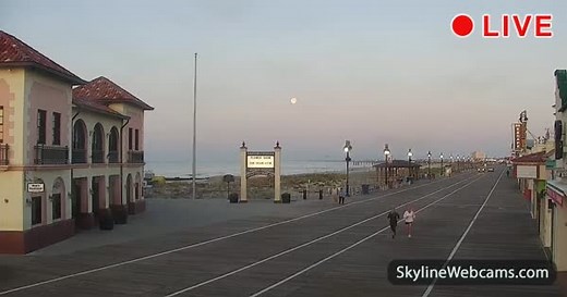 【LIVE】 Webcam Ocean City - Boardwalk | SkylineWebcams
