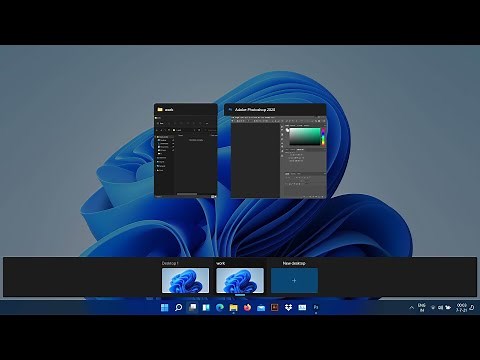 How To Use Multiple Virtual Desktops In Windows 11 By Using “Task View”
